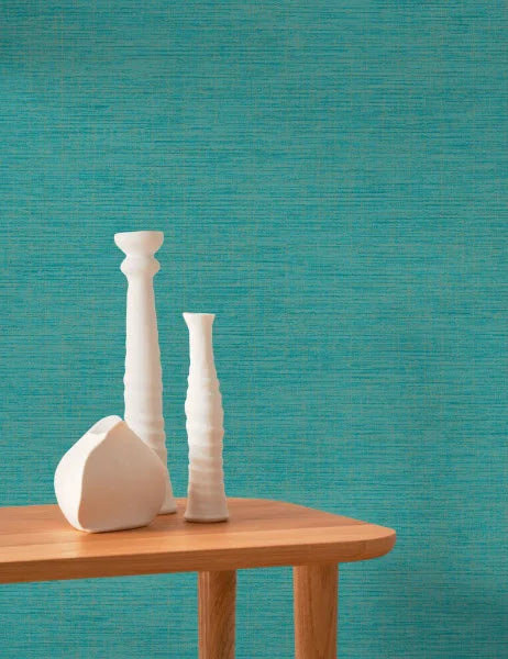 Greenery 5 O'clock Wallpaper - Blue