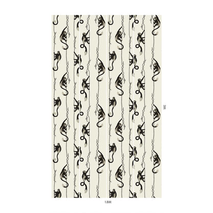 Troop Monkey Hybrid Mural Wallpaper - House of Hackney - Birch