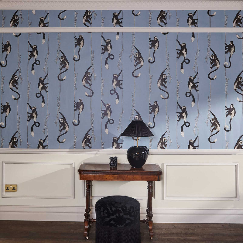 Troop Monkey Hybrid Mural Wallpaper - House of Hackney - Dusk