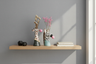 Weave Textured Wallpaper (Uni Natte) - Smoke Grey - 16 Rolls Left