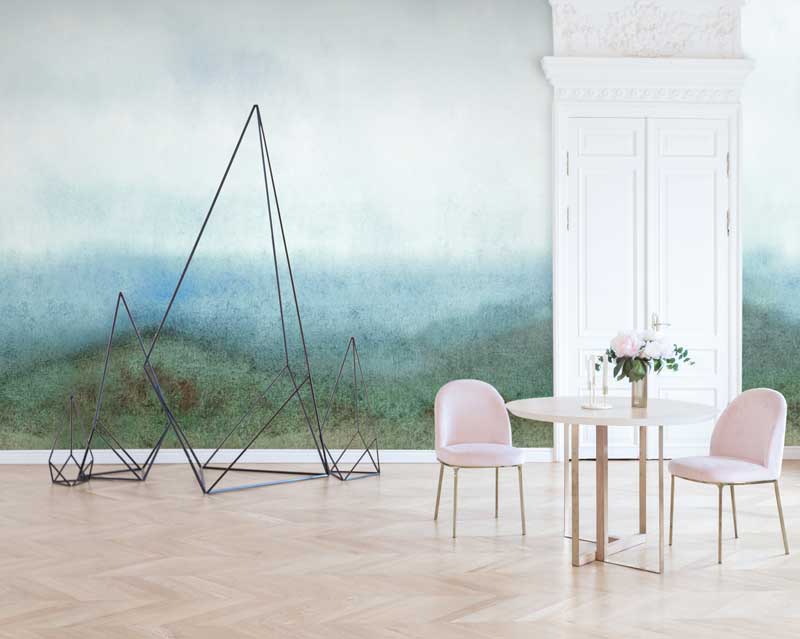 Morning Dew Wall Mural - 2 Colours