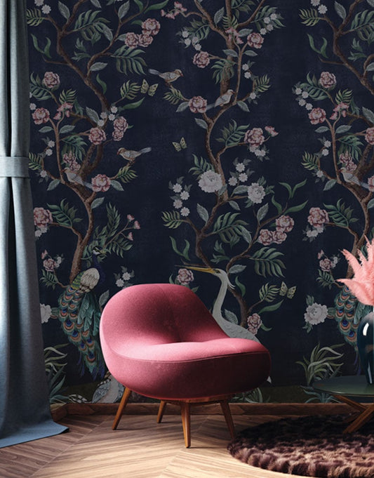Kubla Khan Hybrid Mural Wallpaper - Night