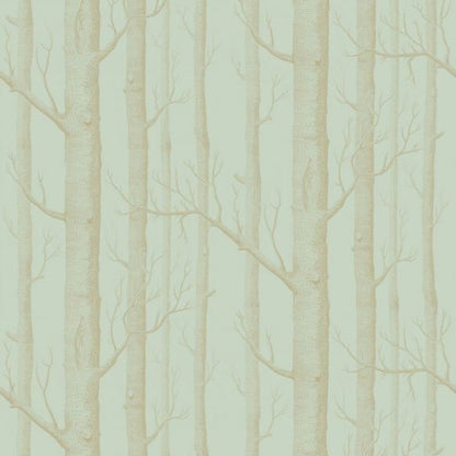Cole & Son - Woods Wallpaper - Green/Gold