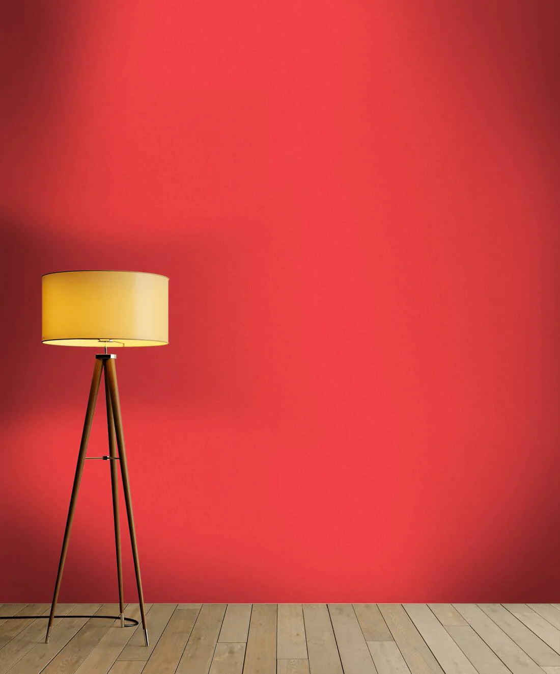 Plain Rouge Heavy Weight Textured Wallpaper - Red
