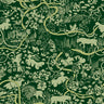 Vines - Custom Sized Wallpaper Mural (per m2) - Green