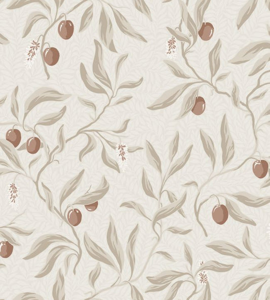 Vinnie Wallpaper - Linen