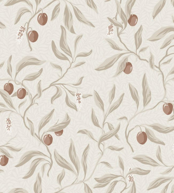 Sample - Vinnie Wallpaper - Linen