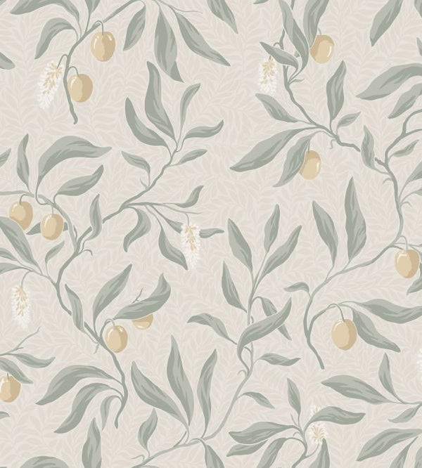 Sample - Vinnie Wallpaper - Sage Green