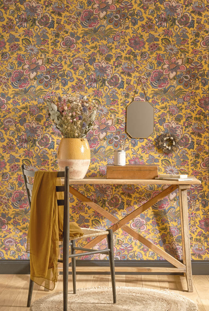 Provence Wallpaper - Yellow