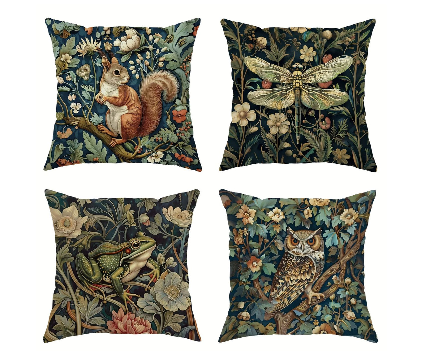 Rabbit Woodland Cushion Covers
