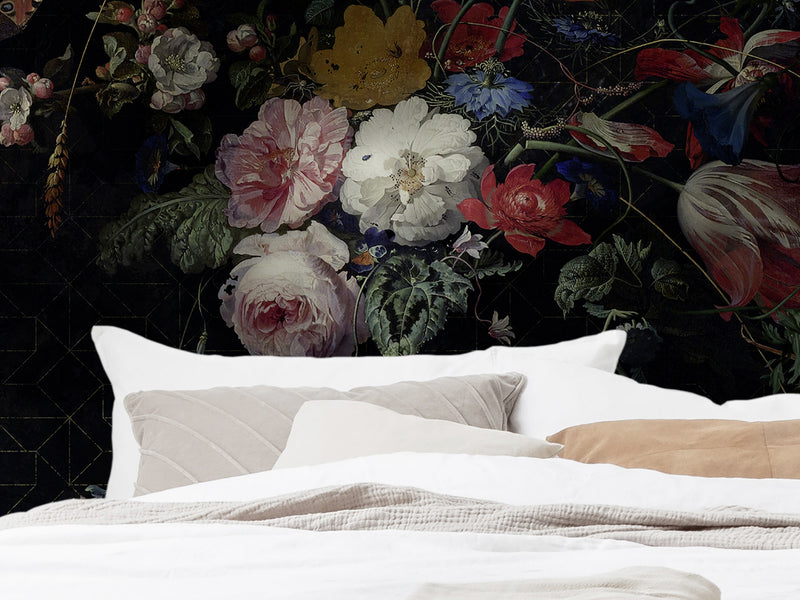Photo Mural Wallpaper - Amsterdam Flowers