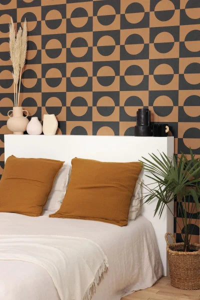 Etendu Wallpaper - Noir Beige