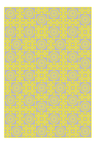 Retro Lino Wallpaper - Yellow Tinge