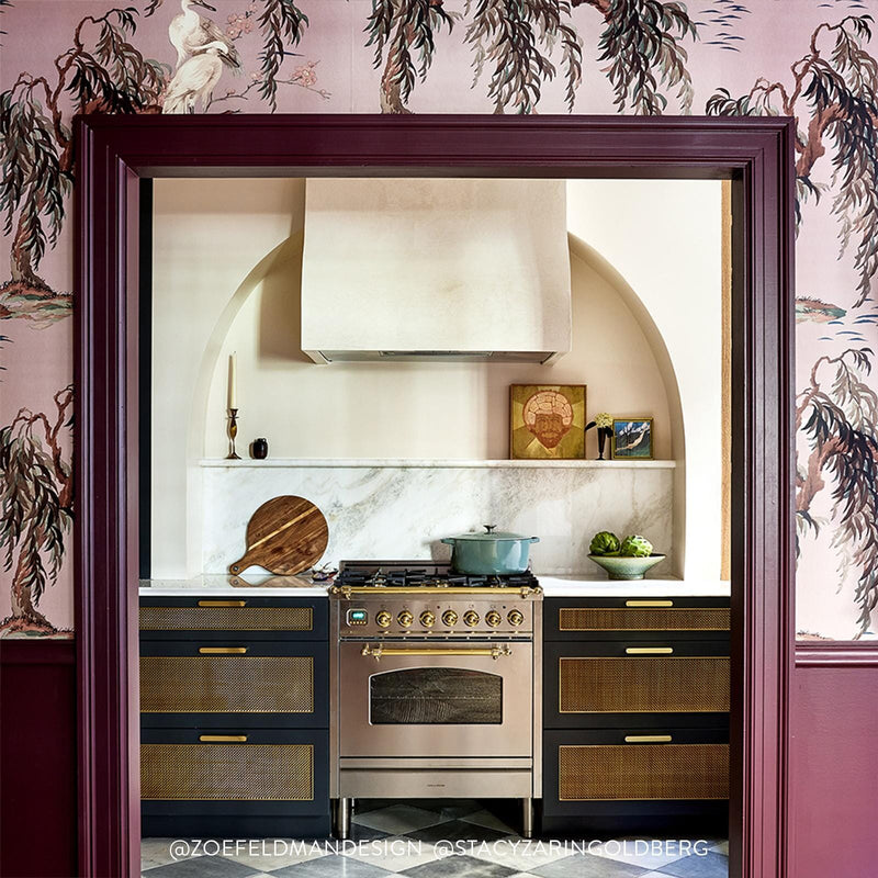 Zeus Hybrid Mural Wallpaper - House of Hackney - Blush