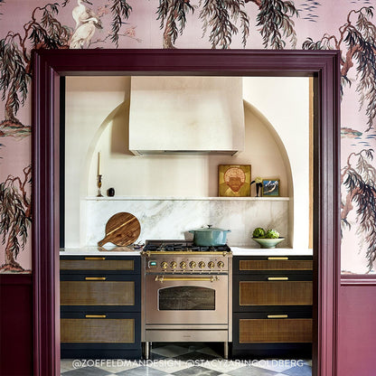 Zeus Hybrid Mural Wallpaper - House of Hackney - Blush