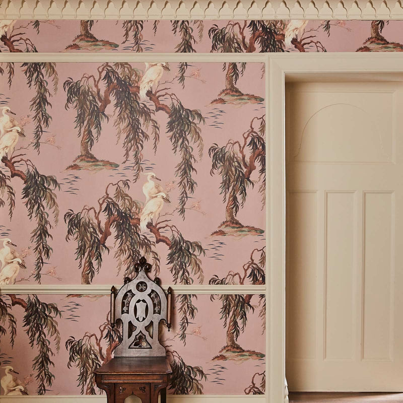 Zeus Hybrid Mural Wallpaper - House of Hackney - Blush