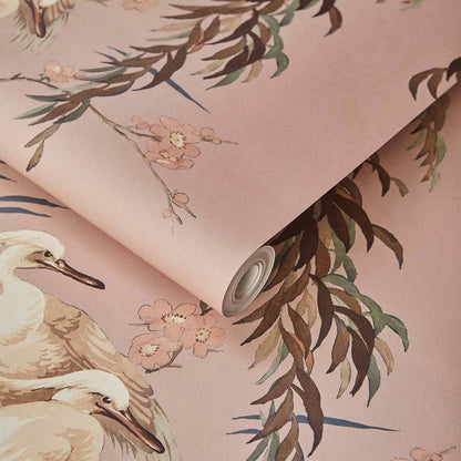 Zeus Hybrid Mural Wallpaper - House of Hackney - Blush