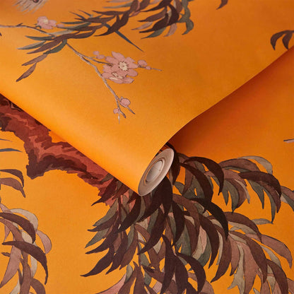 Zeus Hybrid Mural Wallpaper - House of Hackney - Ochre