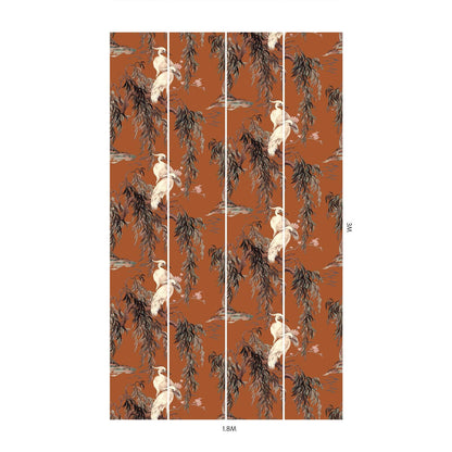 Zeus Hybrid Mural Wallpaper - House of Hackney - Tobacco