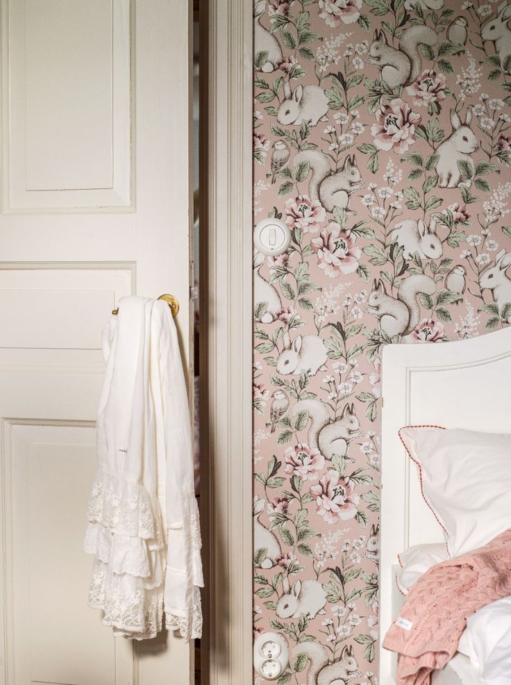 Rabbit Forest Woodland Wallpaper - 3 Colours
