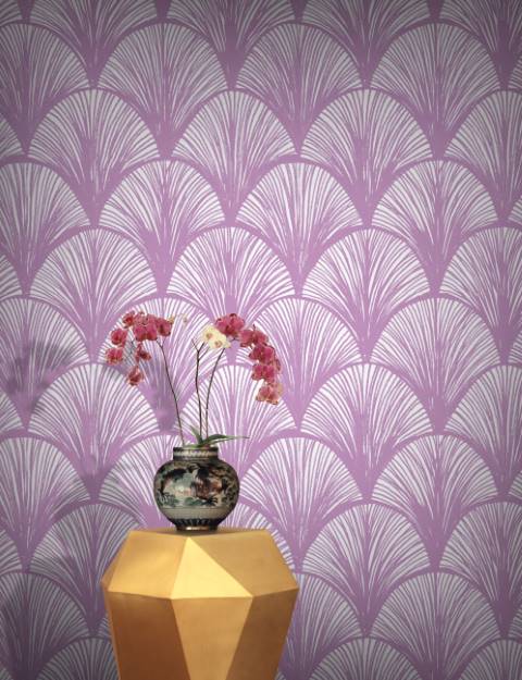 Orchid Scales Wallpaper - 8 Colours