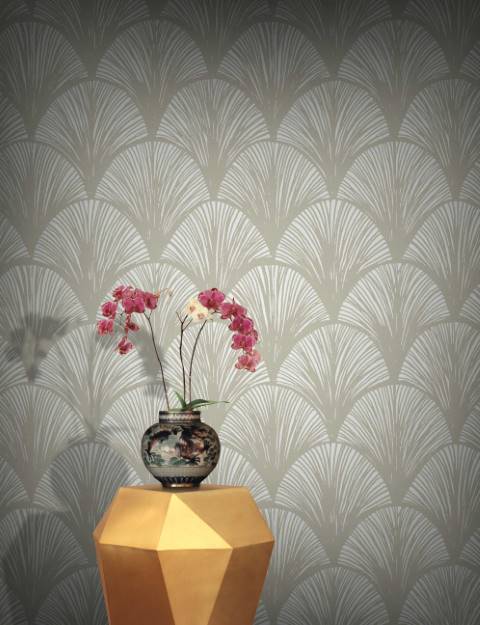 Orchid Scales Wallpaper - 8 Colours