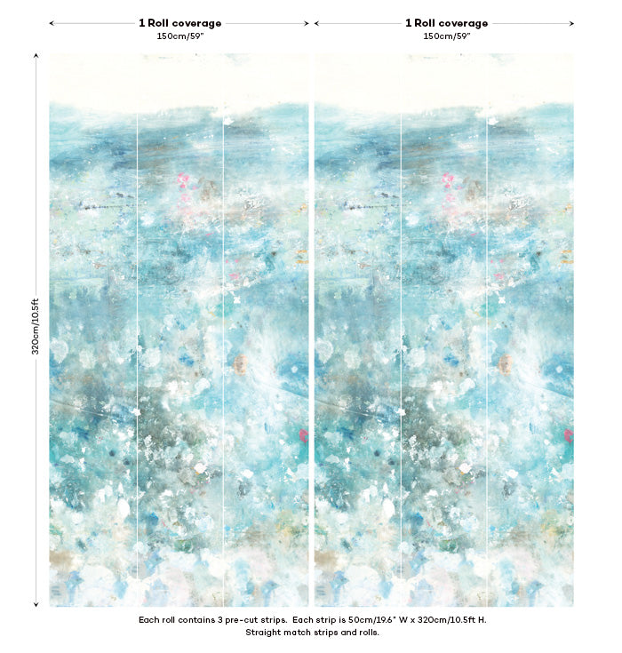 Oh La La Hybrid Wallpaper Mural - 5 Colours