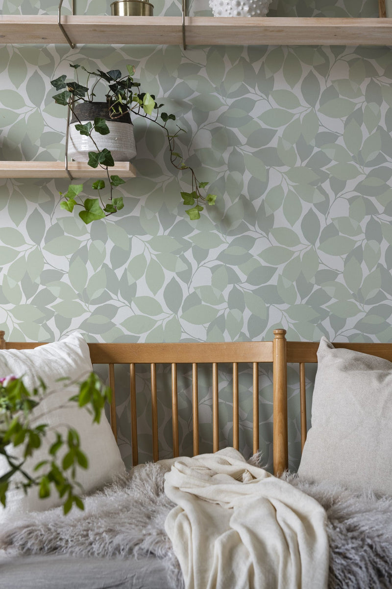 Augusti Leaves Wallpaper - 2 Colours