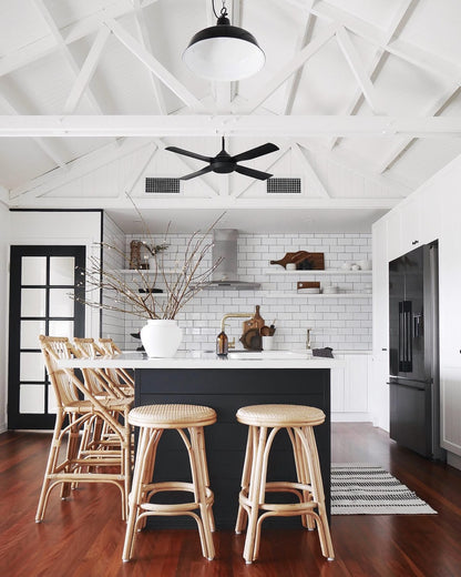 Maine Bar Stools. Image by @thehouseonbeachroad