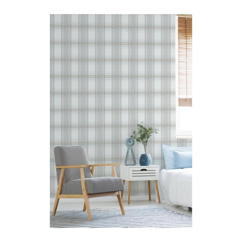 Iona Check Wallpaper - 6 Colours