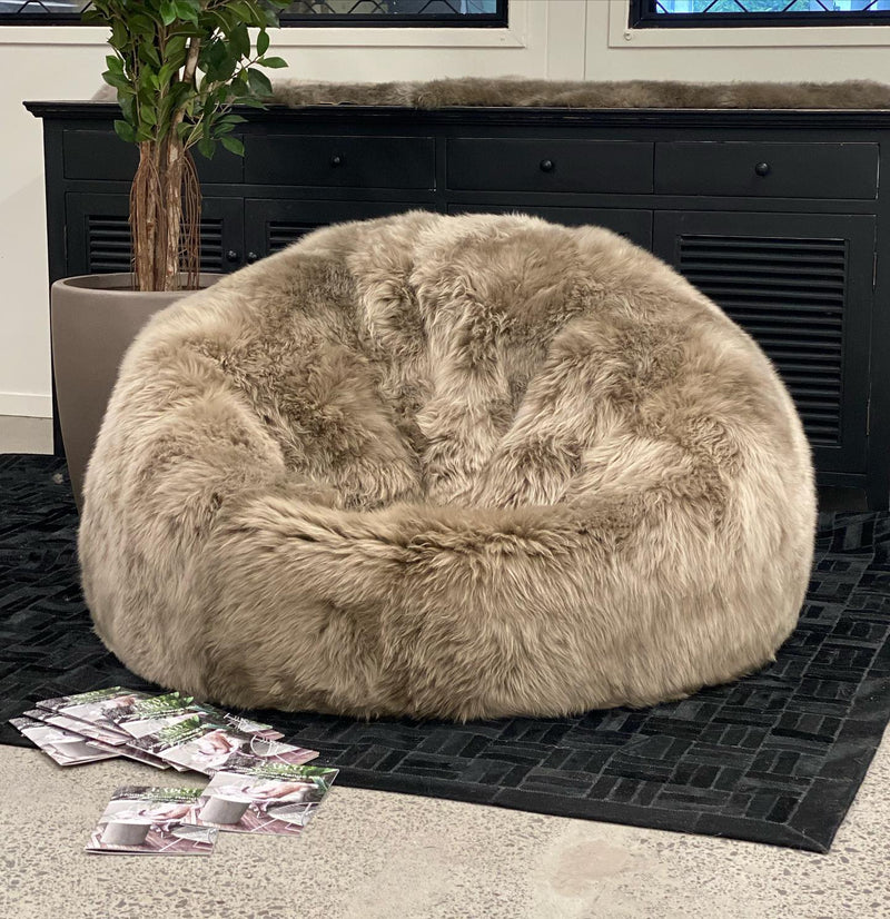 Sheepskin Beanbag - 5 Colours