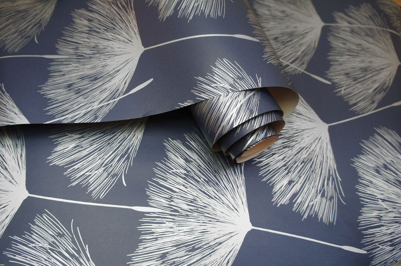 Glistening Fleur Wallpaper - 3 Colours