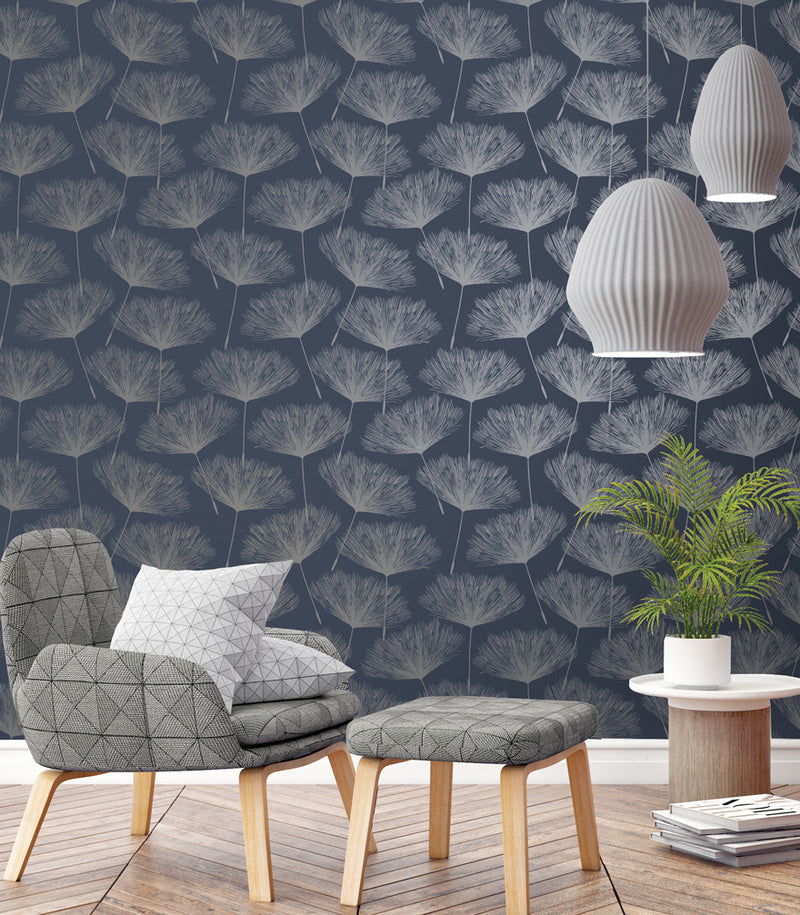 Glistening Fleur Wallpaper - 3 Colours