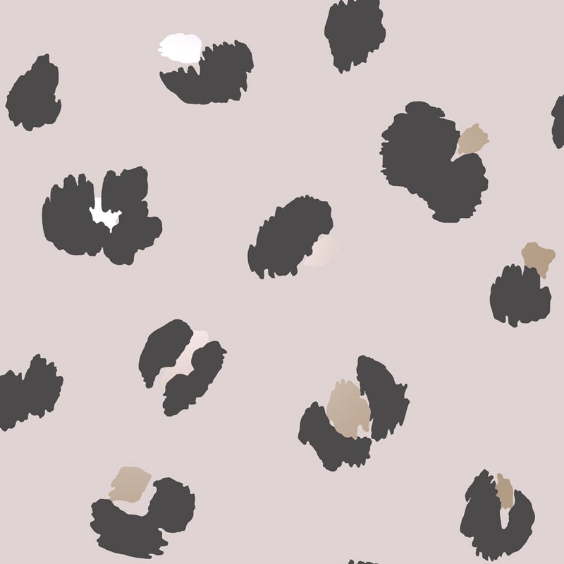 Large Leopard Spot Wallpaper - 4 Colours