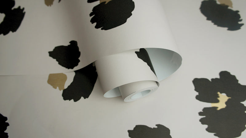 Large Leopard Spot Wallpaper - 4 Colours