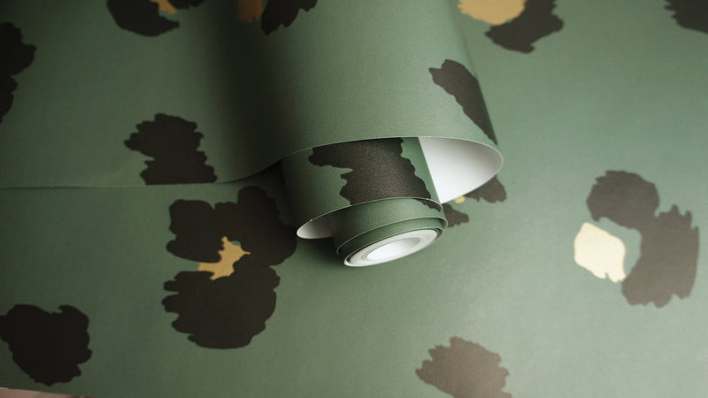 Large Leopard Spot Wallpaper - 4 Colours