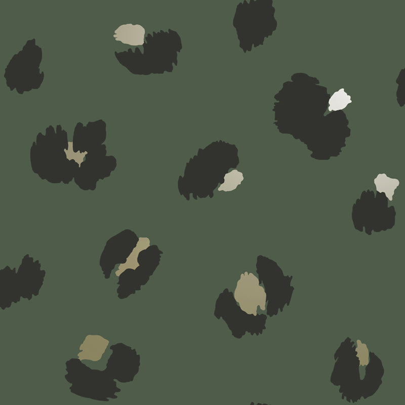 Large Leopard Spot Wallpaper - 4 Colours