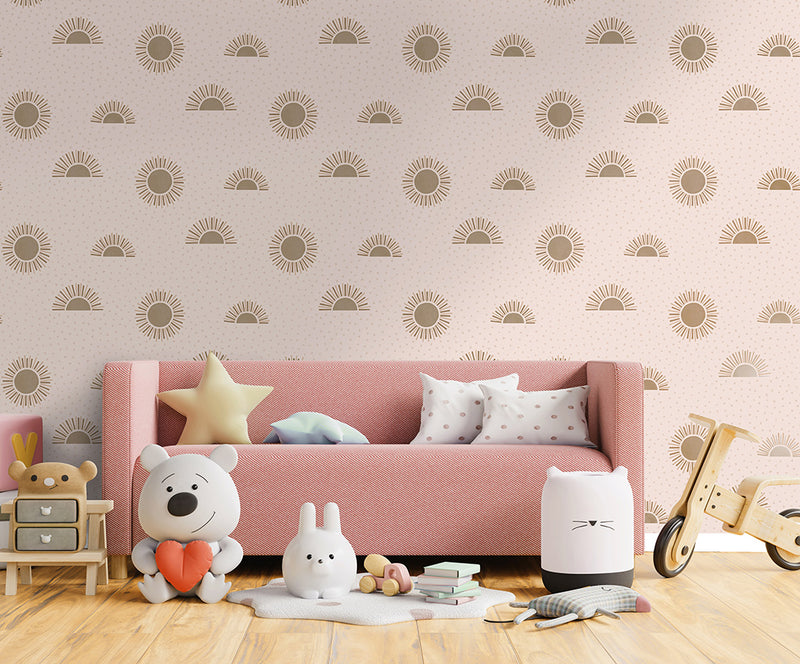 Sunbeam Wallpaper - 3 colours