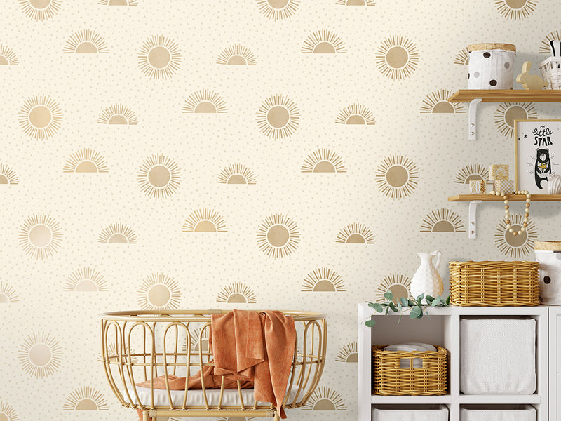 Sunbeam Wallpaper - 3 colours