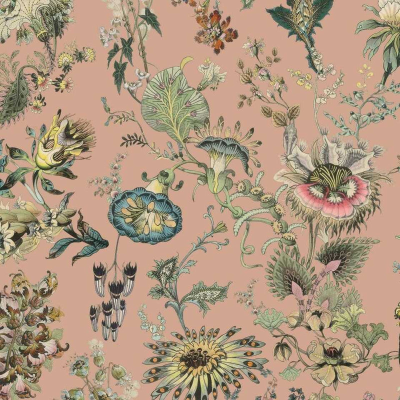 Color  Wallpaper in a Victorian Villa  The Nordroom