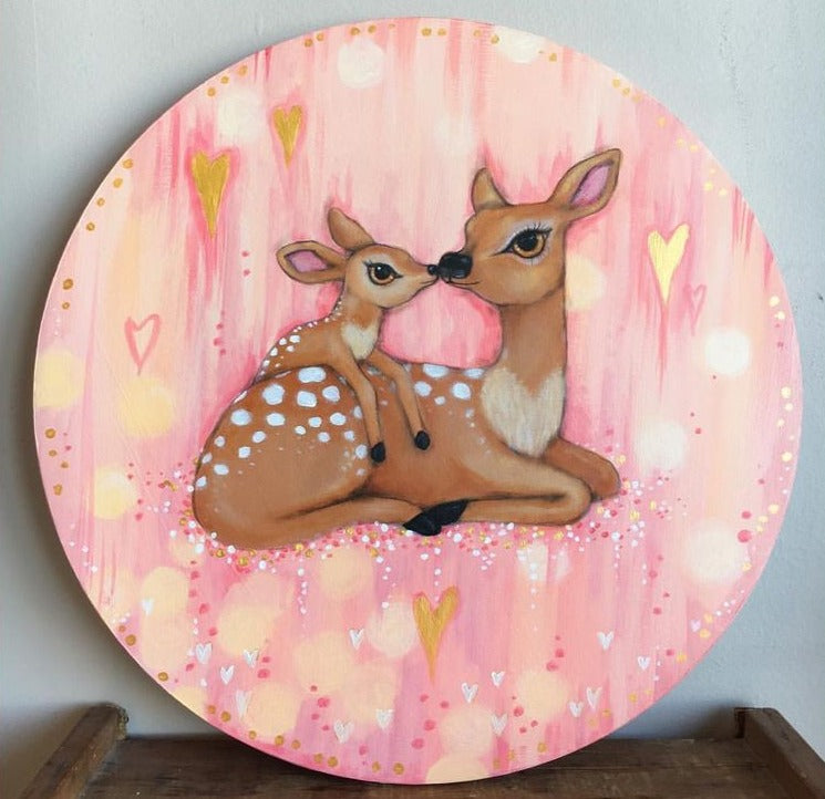 Oh Deer - Original Artwork Narina Bailey