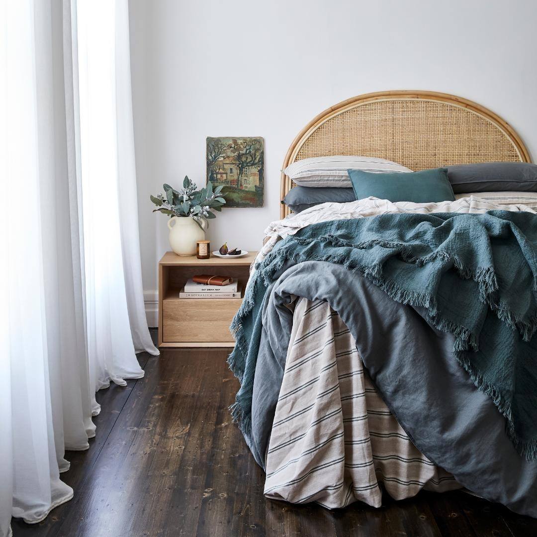 Stella Rattan Headboard @kerrieann_jones_stylist