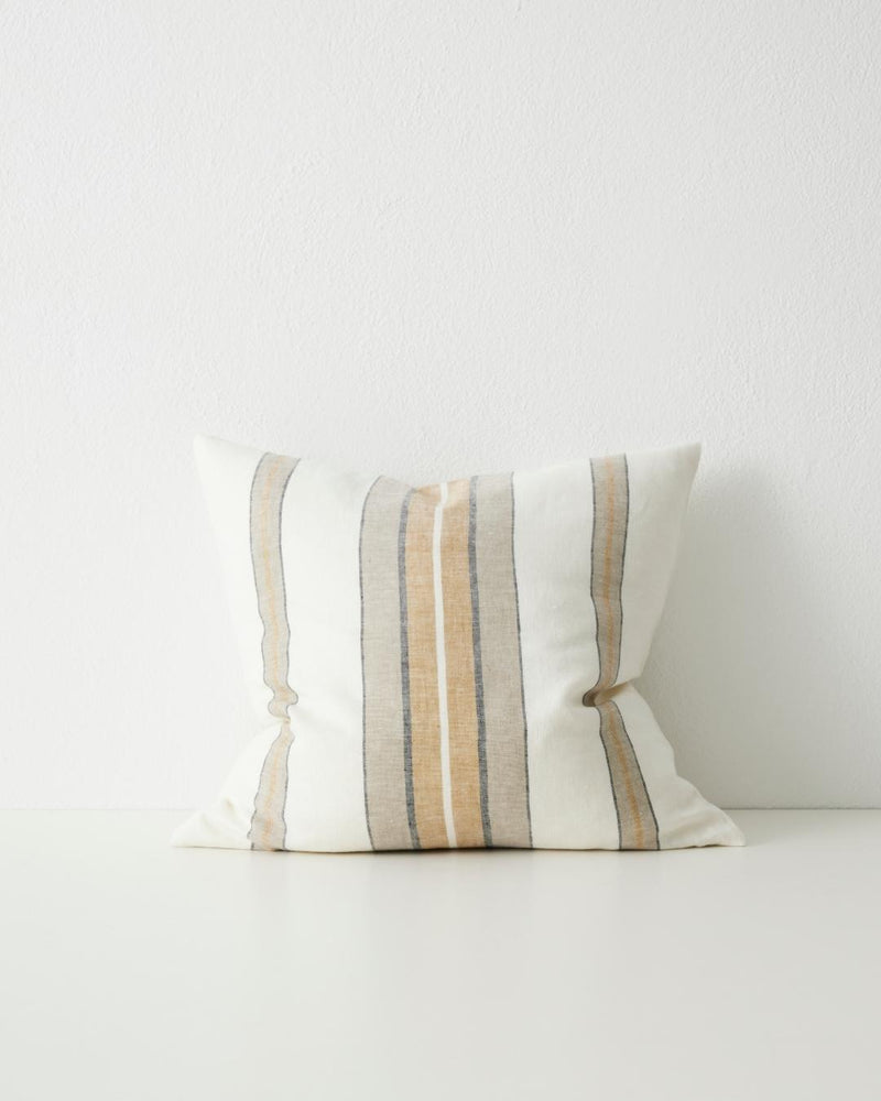 Franco Linen Stripe Cushion - 3 Colours