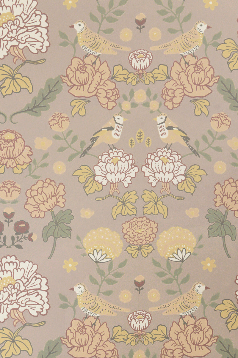 June Scandinavian Wallpaper - 4 Colours