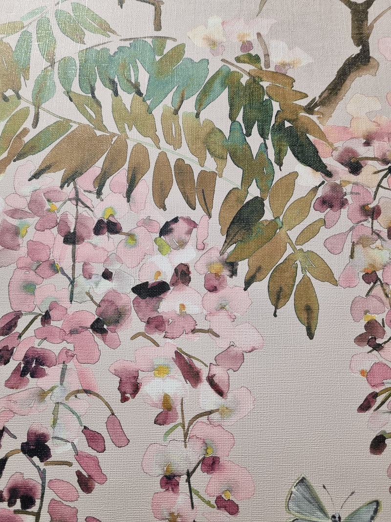 Papillion Wallpaper - Powder Colour