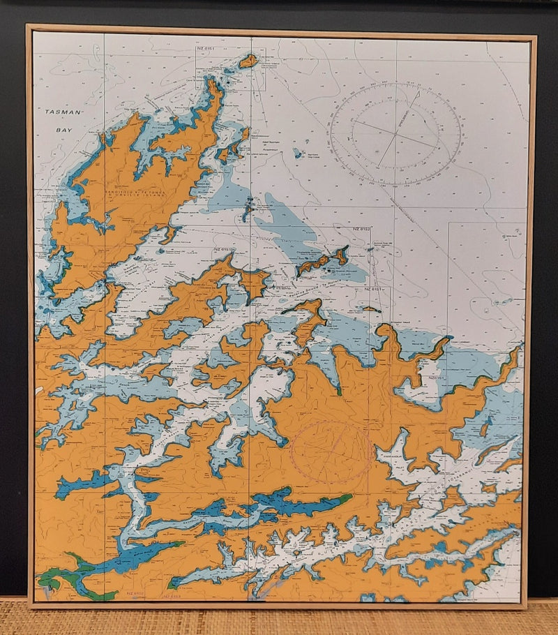 Nautical Chart Maps Art Prints - Home Decor Items