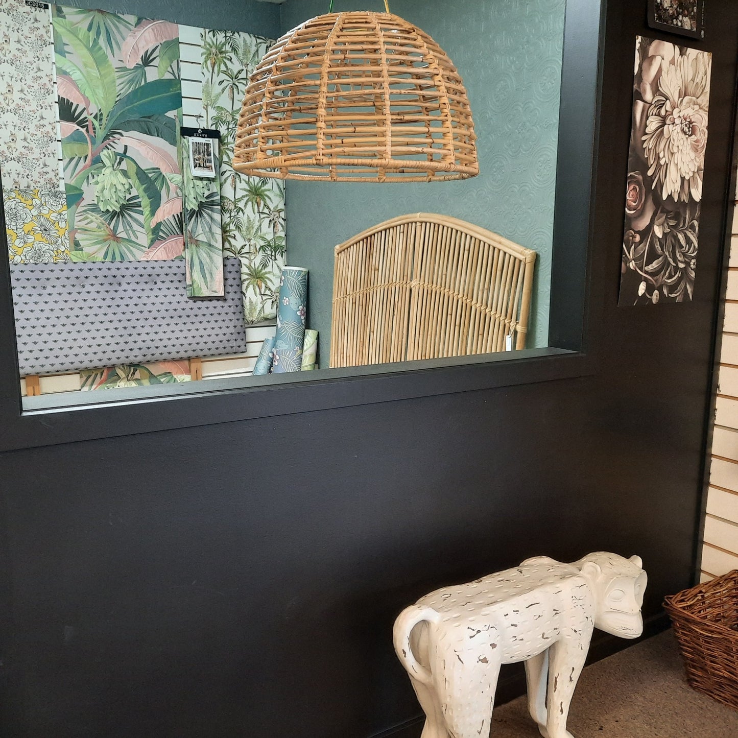 Maitai Cane Pendant Light Shade SALE - ASK US FOR A DELIVERY QUOTE