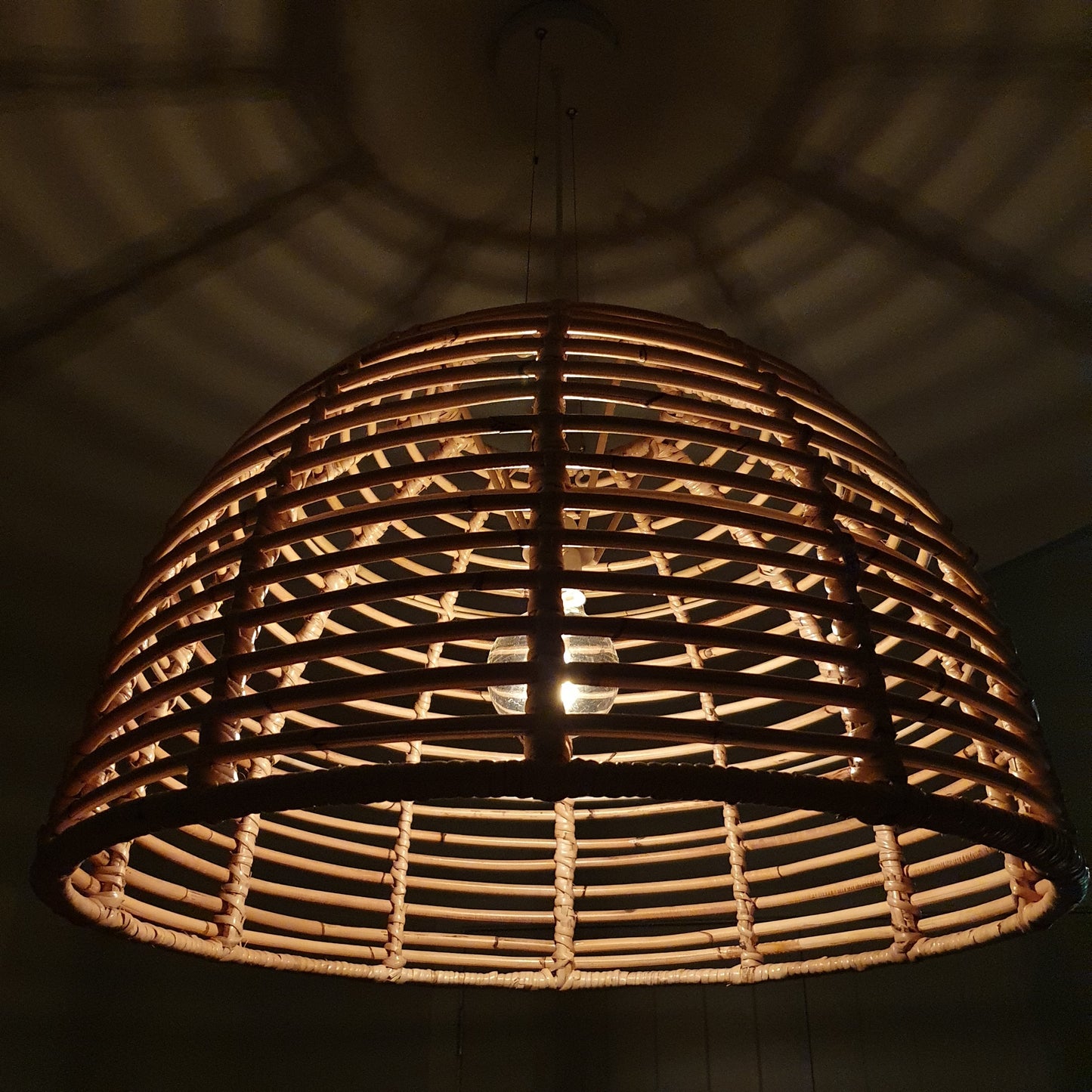 Maitai Cane Pendant Light Shade SALE - ASK US FOR A DELIVERY QUOTE
