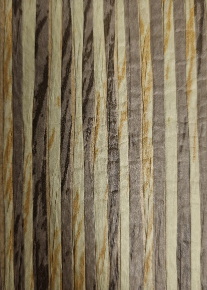 Zebra Paper Weave Wallpaper - Forest