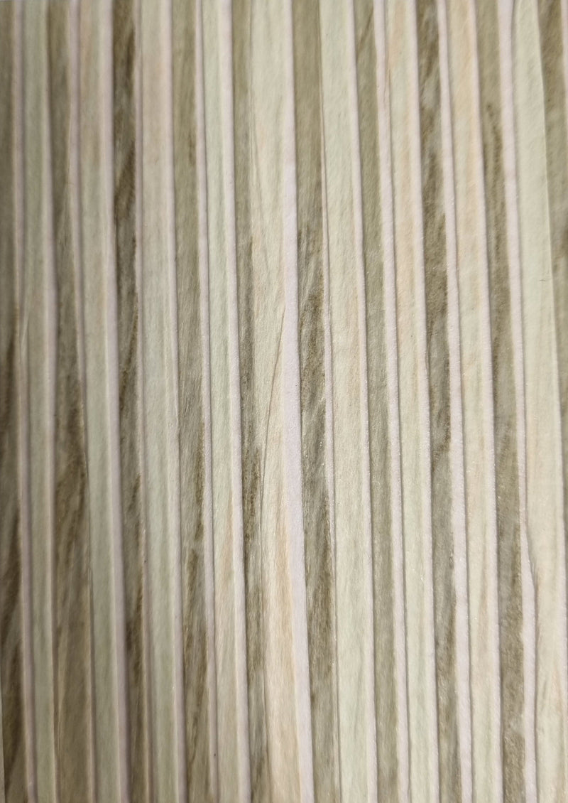 Zebra Paper Weave Wallpaper - Lemongrass